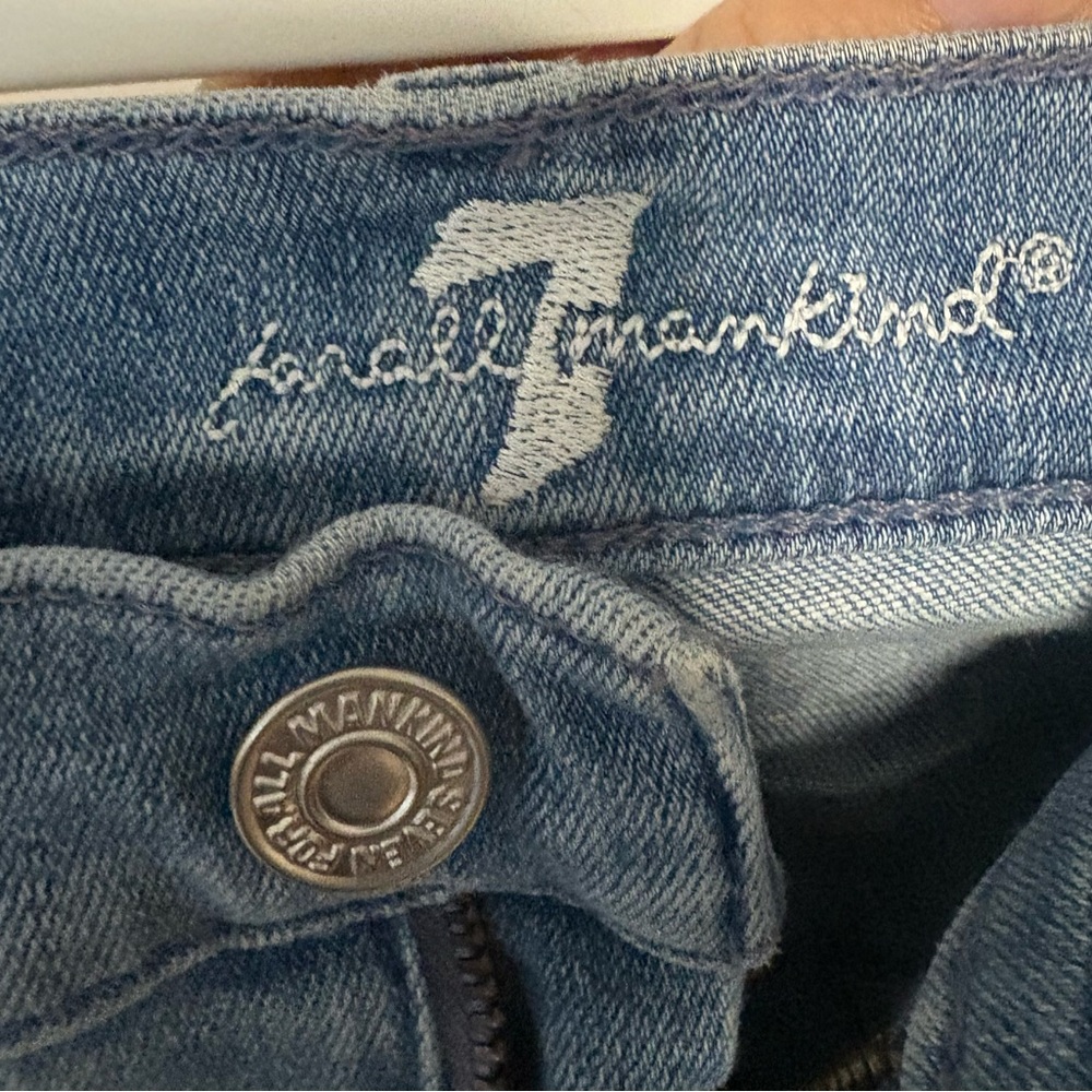 7 For All Mankind Classic Blue Jeans